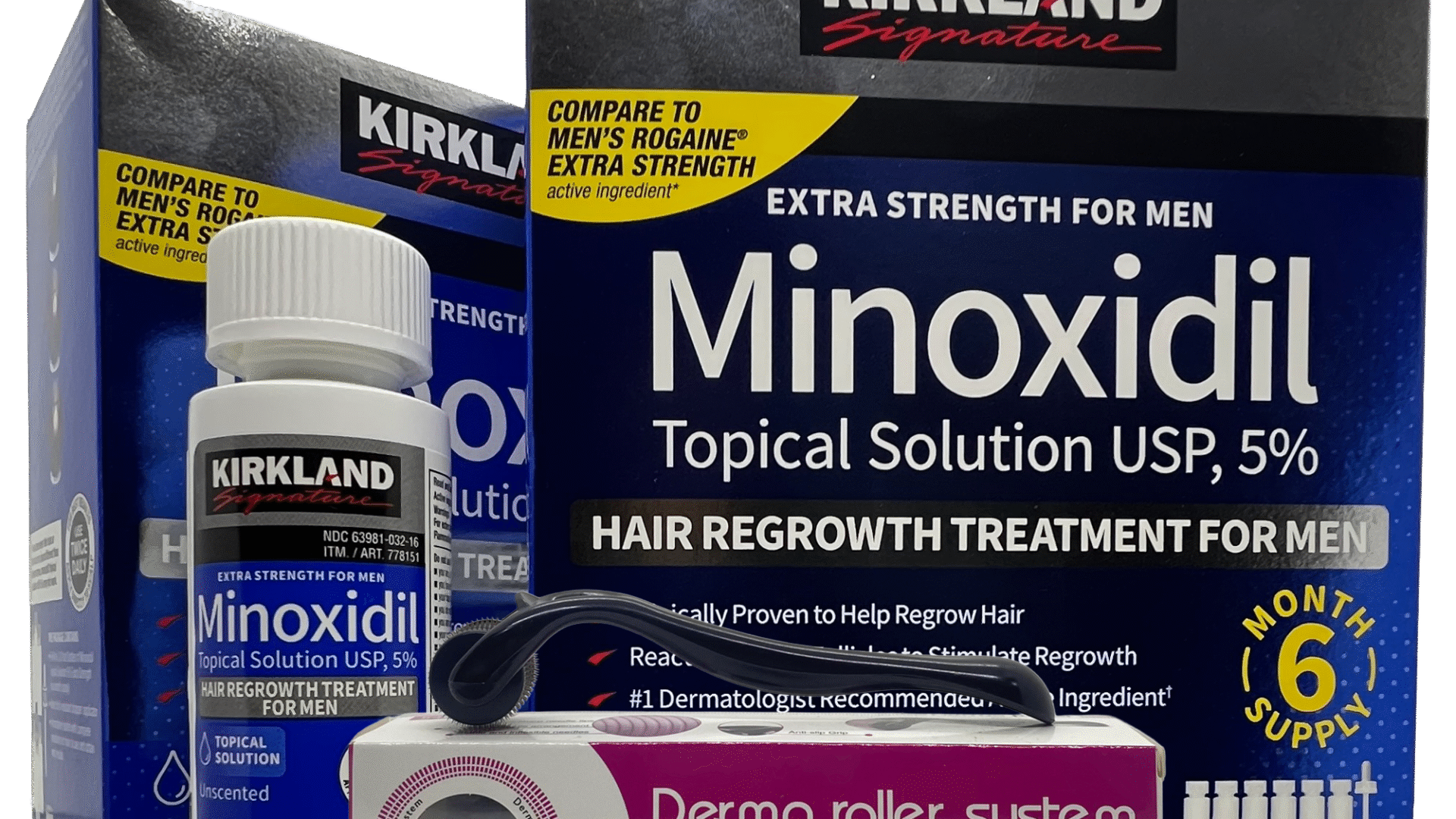 Combo Kirklandx6 Dermaroller GRATIS