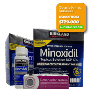 Combo Kirklandx6 Dermaroller GRATIS