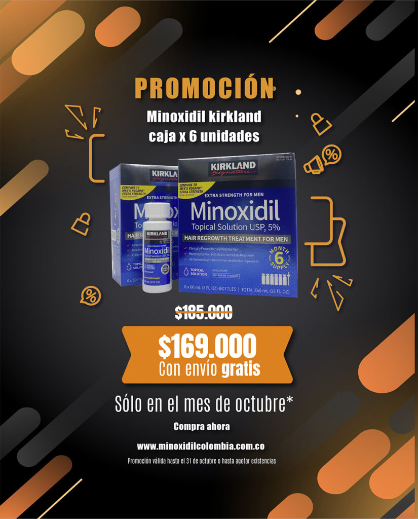 Promoción minoxidil kirkland