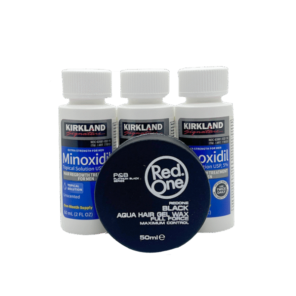 Combo: Minoxidil Kirkland + 1 Cera Red One Gratis - Imagen 5