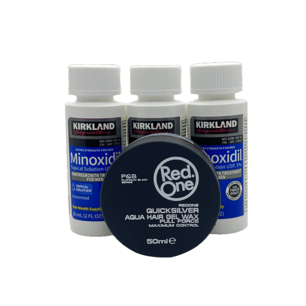 Combo: Minoxidil Kirkland + 1 Cera Red One Gratis - Imagen 6