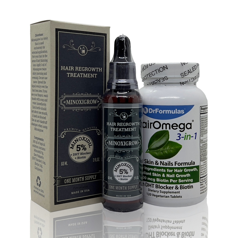 Hair Omega y Minoxigrow 60 ml